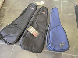 3 Ukulele Cases