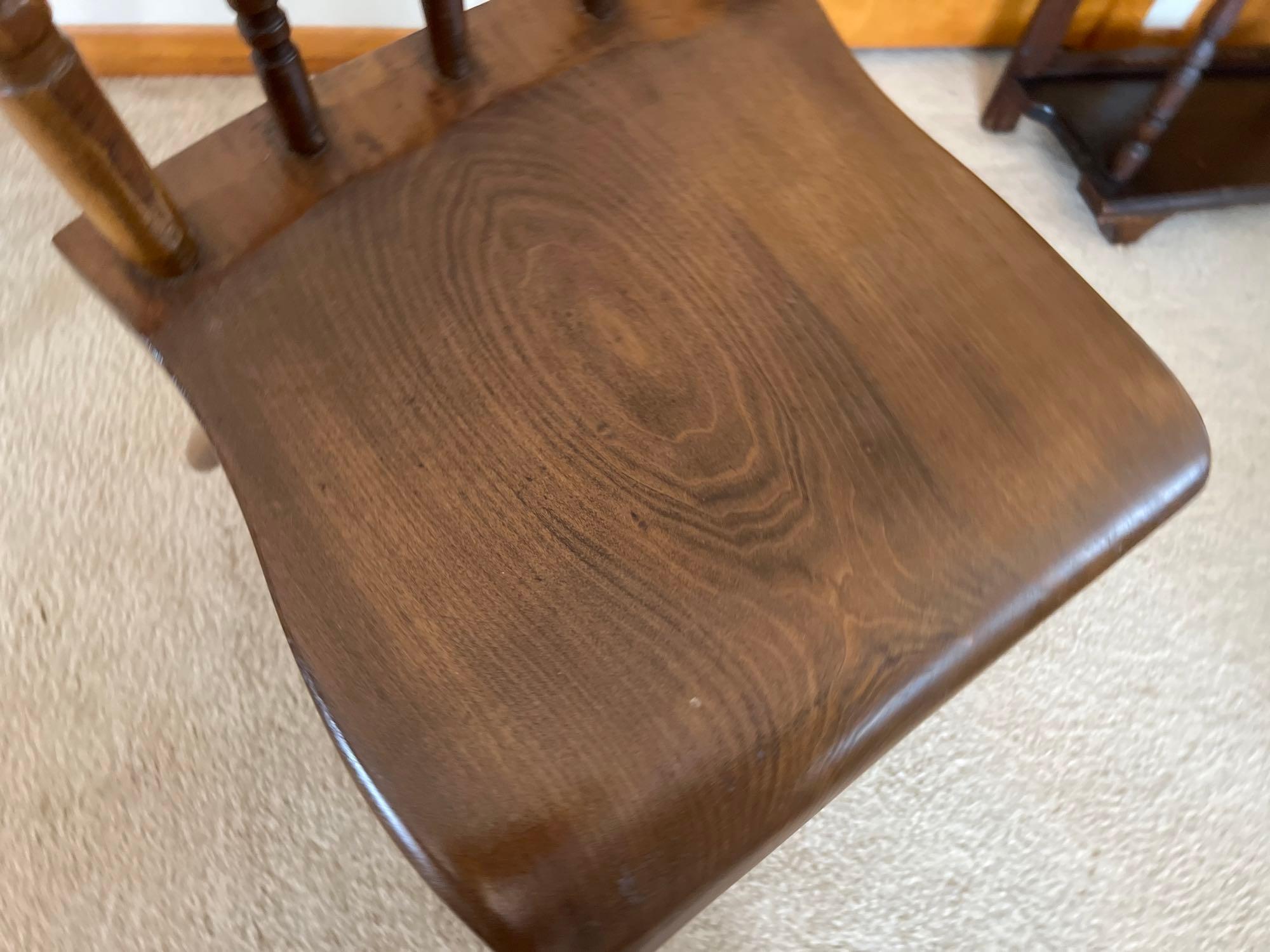 Pair of Wood Chairs