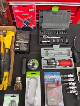 wrenches - drill bits - nice assortment of tools