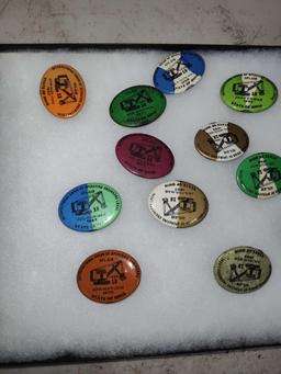 Vintage Pins Operating Engineers Union Pins