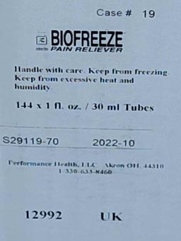 Biofreeze 144 Tubes