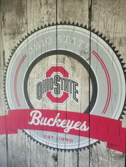 Large canvas Ohio State Buckeyes print