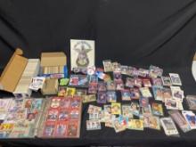 Large grouping of Cleveland Indians cards, 1950-modern, memorabilia, ticket stubs