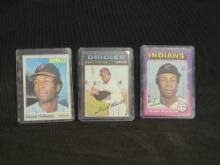 1970 1971 1975 Topps Frank Robinson Baseball Cards Nice