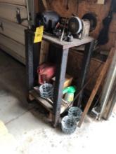 Wire/stone wheel grinder, saws