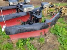 Western Multiposition V Plow 8.5ft with Ultramount