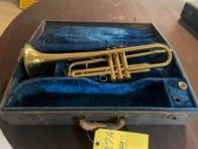 Vintage York Trumpet w/ Mouthpiece and Case