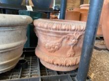 Concrete Flower Pots - Terracotta Pot