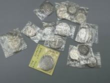 Silver Canadian Quarters and Dimes