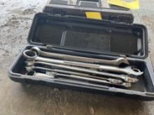 Tool box of larger wrenches