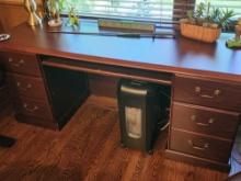 (2) heavy office desks w/ drawers