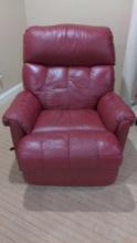Faux Leather Recliner Action Industries