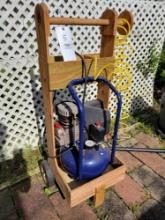 Central Pneumatic Air Compressor with Cart
