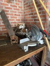 craftsman power mitre saw, mitre boxes and saw