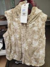 Dennis Basso Faux Fur Vest XL