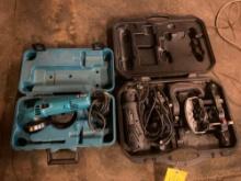 Porter cable router and angle grinder