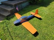 Vintage large model plane, no motor or landing gear