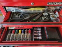 Craftsman nut drivers, standard jointed sockets, gear box wrenches