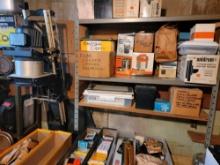 4 Shelves Photo Supplies and Photo Enlarger
