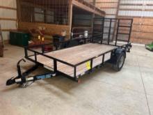 2019 Top Hat Utility Trailer