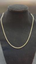 Solid 14k Gold Rope Chain 20"