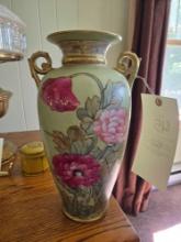 Handpainted Japan Vase