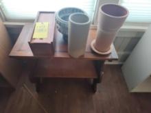 Stand, Vases, Candle Box