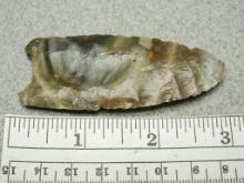 Paleo Fluted Point - 3 in. - Hornstone - Hancock