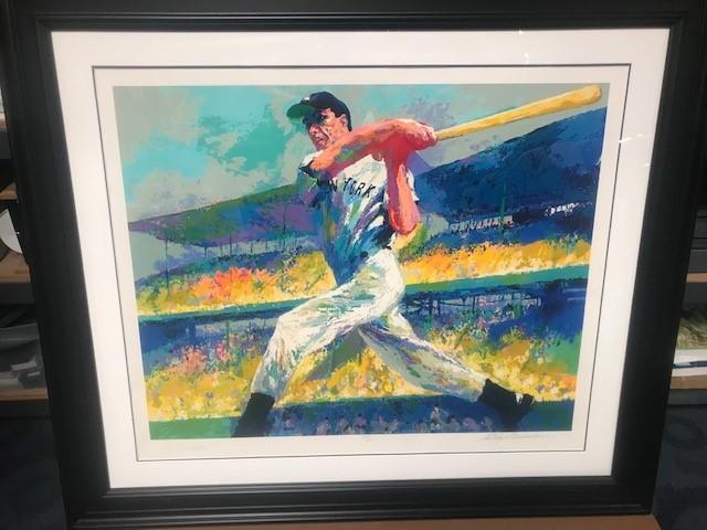 The DiMaggio Cut by LeRoy Neiman (1921-2012)