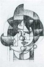 Juan Gris - Head Of Germaine Raynal