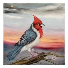 Red Crested Cardinal by Katon Original