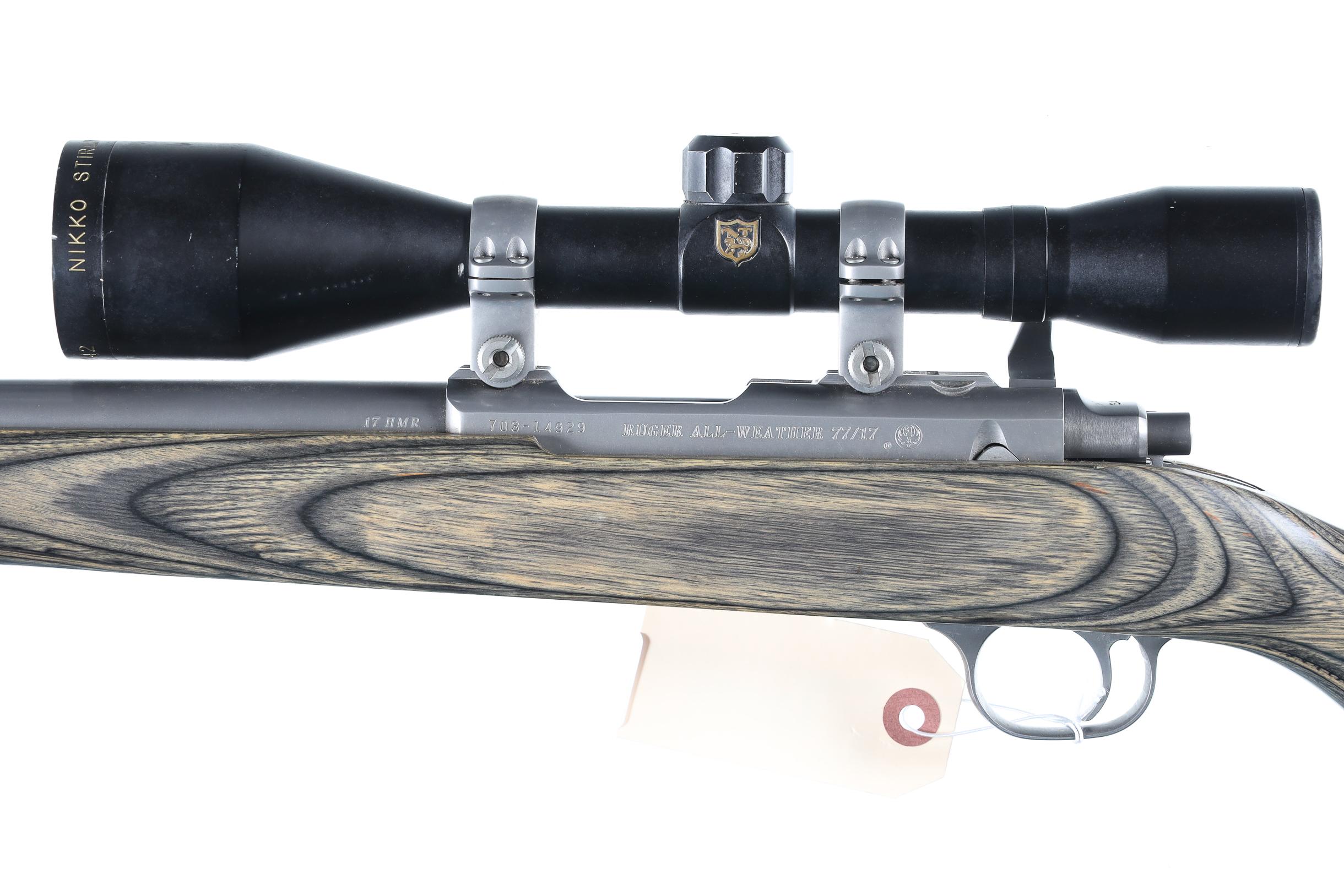 Ruger All Weather 77/17 Bolt Rifle .17 HMR