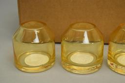 16 NEW Mini Yellow Glass Jug Vases - Hearth & Hand with Magnolia