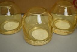 16 NEW Mini Yellow Glass Jug Vases - Hearth & Hand with Magnolia
