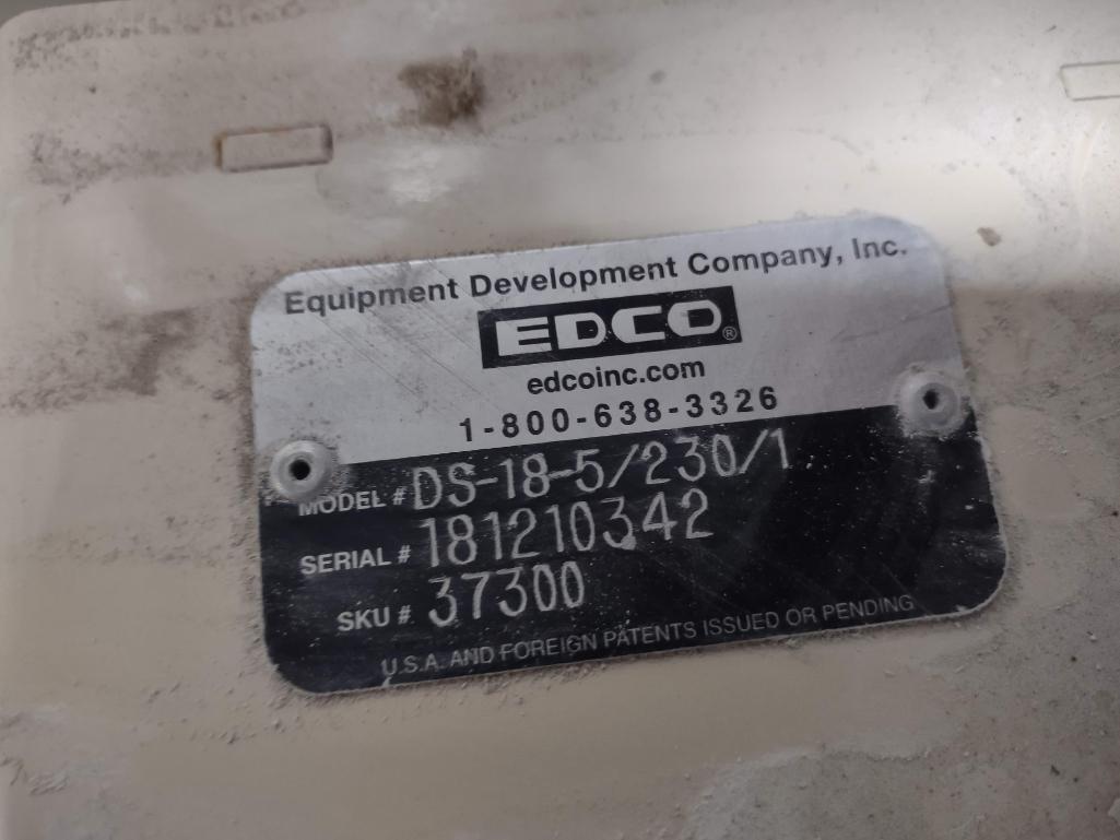 Edco 18in Electric Walk Behind Downcut Concrete Saw
