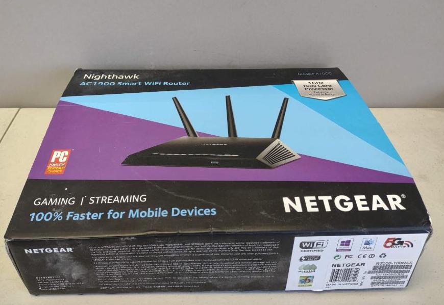 Netgear AC1900 Smart WiFi Router