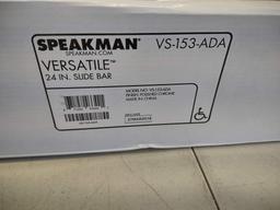 Speakman Versatile 24in Slide Bar