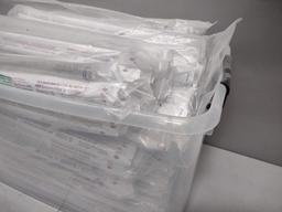 Plastic Tote Full of 50ML Serological Pipets