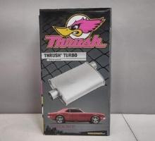 4 NEW Thrush Turbo 17713 Universal Mufflers