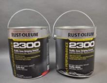 2 Gallons Of Rustoleum Traffic Zone Paint