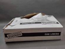 Case Of Trashcan Liners / Trash Bags