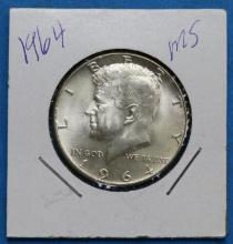 1964 Silver Kennedy Half Dollar Coin