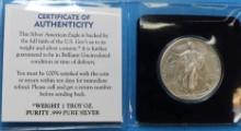 1993 American Silver Eagle Dollar 1oz Fine
