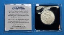 2012 American Silver Eagle Dollar 1oz Fine