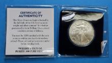 2008 American Silver Eagle Dollar 1oz Fine