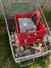 shopping cart with contents automotive