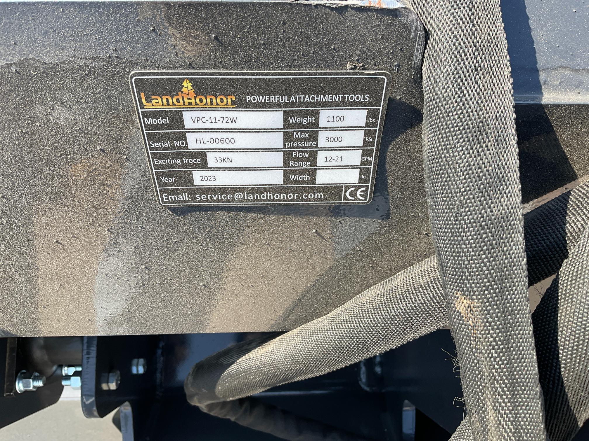 landhonor vpc-11-72w Vibratory Plate