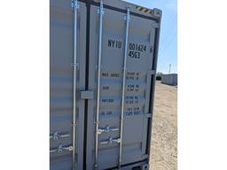 1 Trip 40' High Side Shipping Container w/ Side Doors