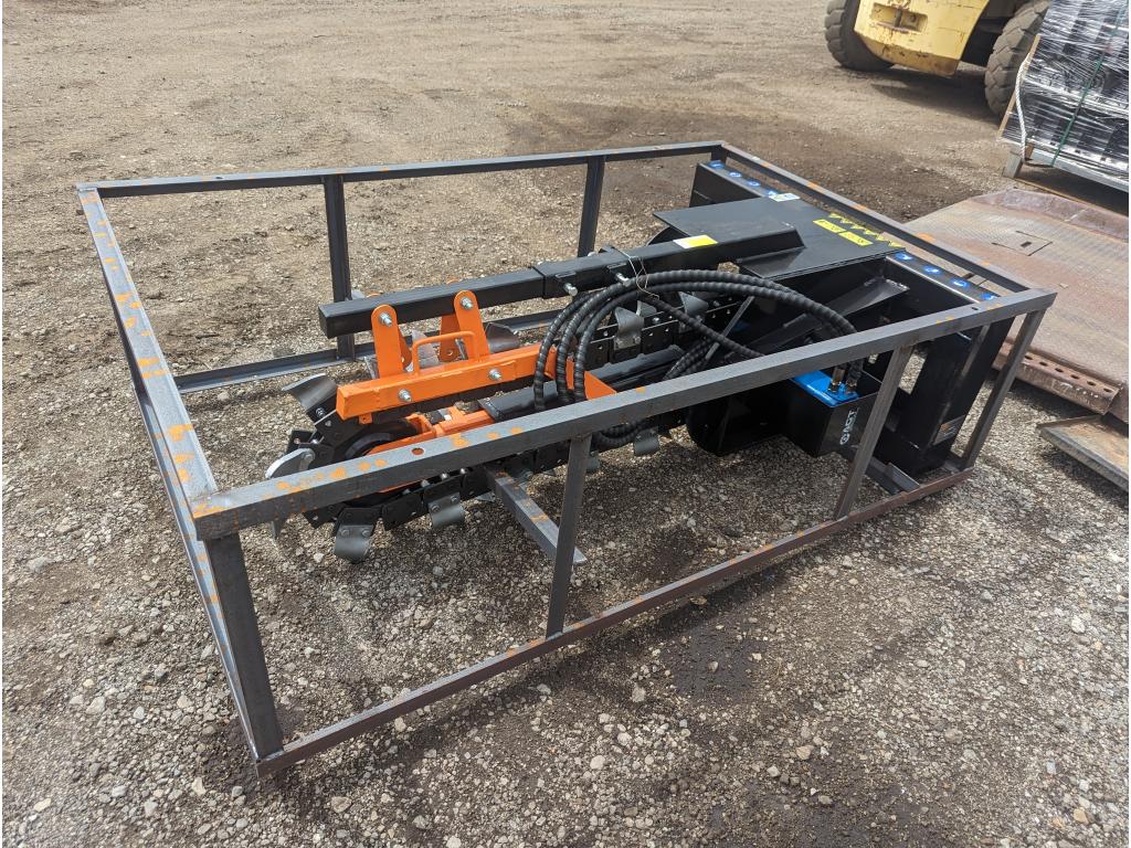 Mower King ECSSCT72 Skid Steer Trencher