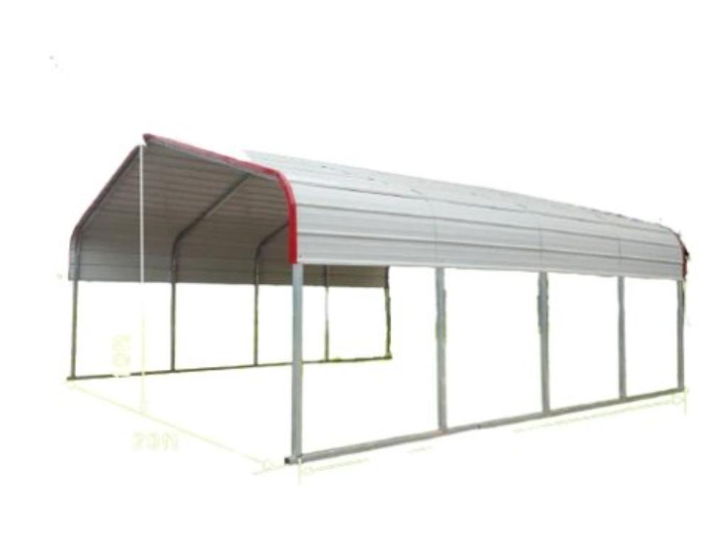 20' x 20' Steel Carport